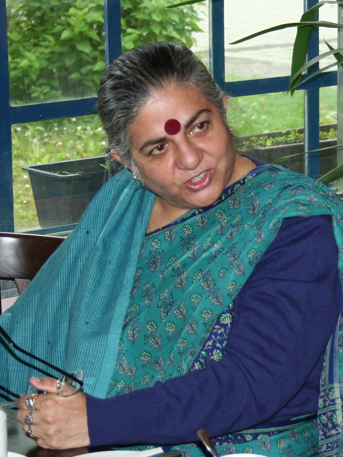 Vandana Shiva 2010 im Öko & Fair Umweltzentrum
